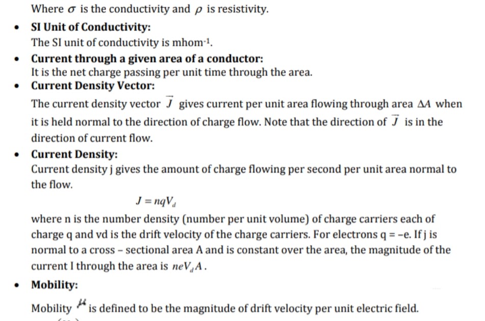 ELECTRIC CURRENT NOTES PDF ENTRANCE EXAM PREPARATION NURSING GOOD NEWS