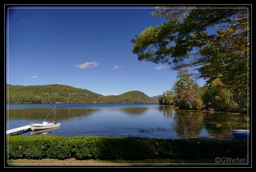 Brant Lake One of 3,000 Lakes in the Adirondack State Park Life As
