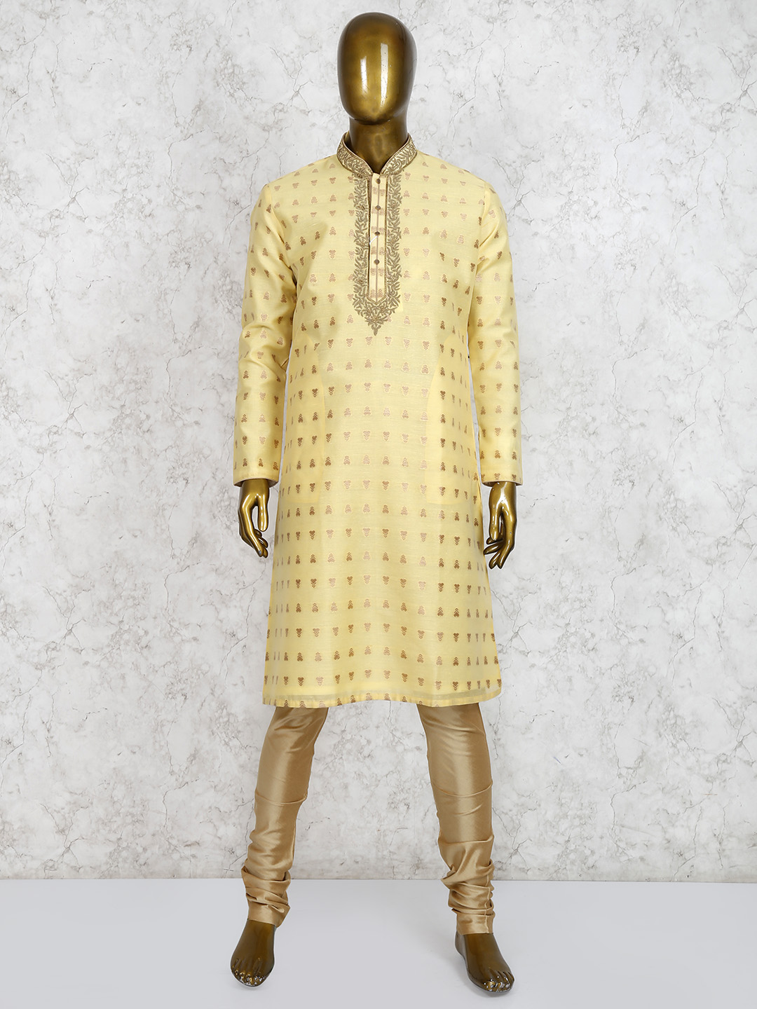 Aarushi's write up Plain Men's kurtas for office wear