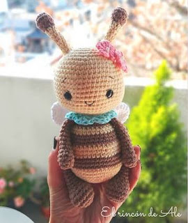 PATRON GRATIS ABEJA AMIGURUMI 44803