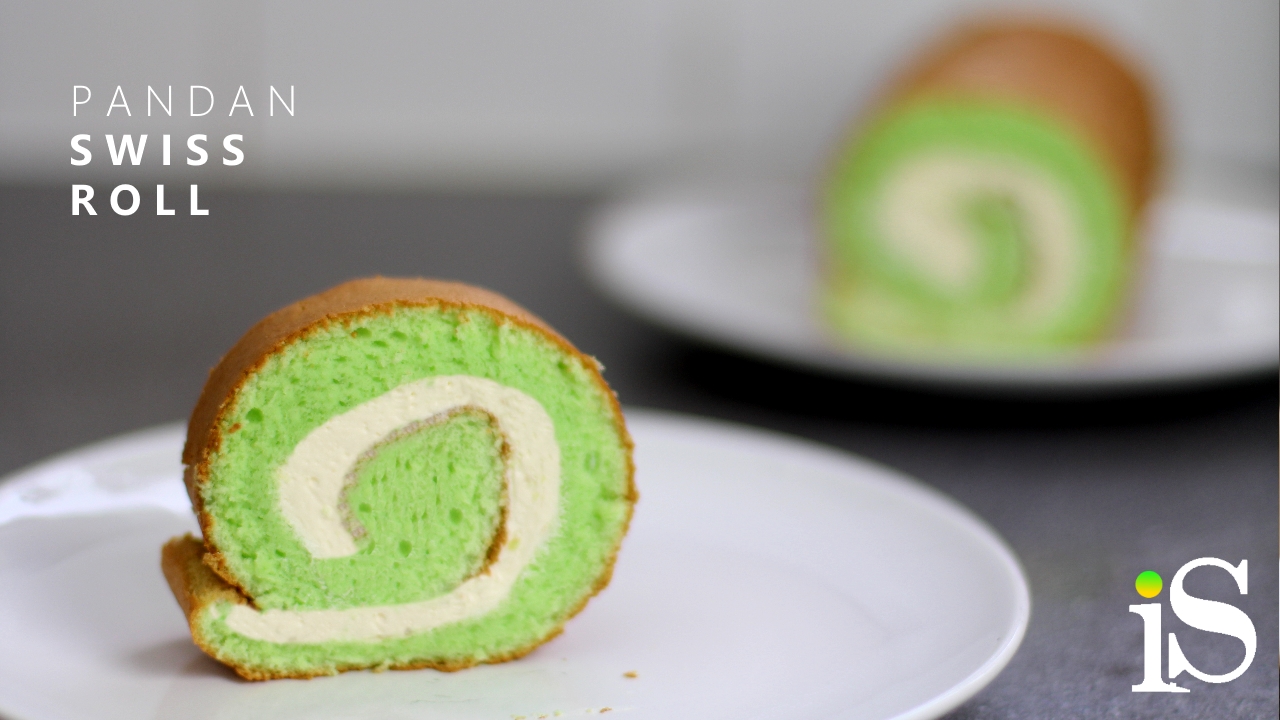 iSaamuel's Recipes Delicious desserts. Pandan Swiss Roll Recipe