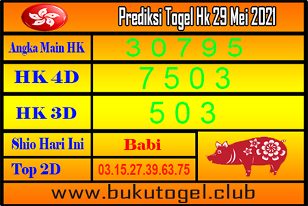 Prediksi Buku Togel Hongkong Sabtu 29 Mei 2021