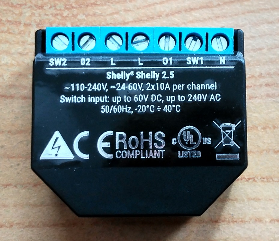 Murkas' Techblog: Shelly 2.5