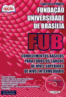 Apostila FUB Brasilia - Universidade de Brasília Para Todos os Cargos.