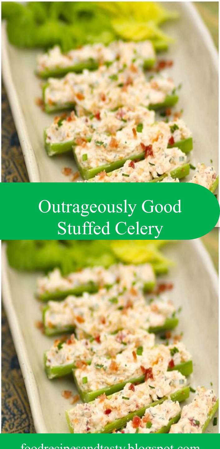 Outrageously Good Stuffed Celery Food Recipes and Tasty