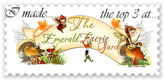 Top Three in Emerald Fairie Garden Challenge