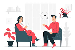 Dez dicas para conseguir um emprego - comunicação homem e mulher se comunicando png entrevista de emprego
