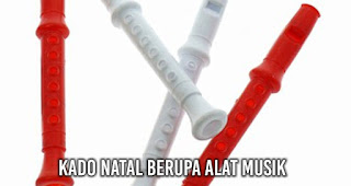 Kado Natal berupa Alat Musik