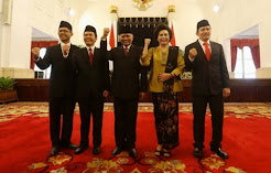 Pelantikan Pimpinan KPK di Istana Negara