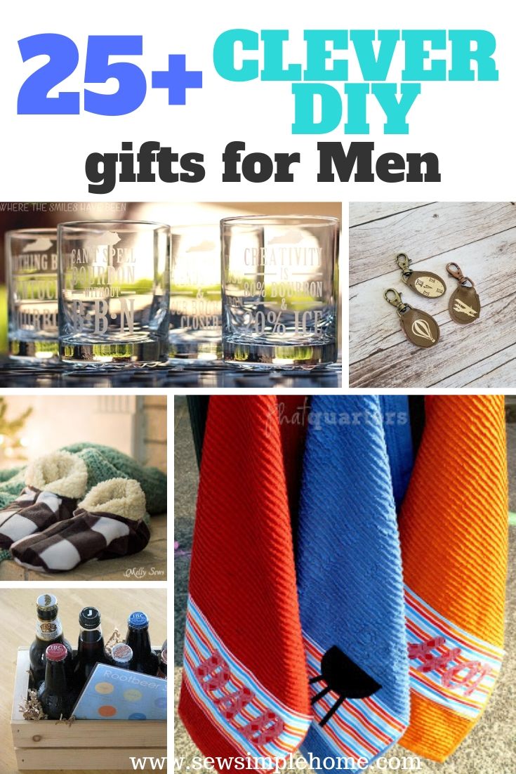Clever DIY Handmade Gifts for Men Sew Simple Home
