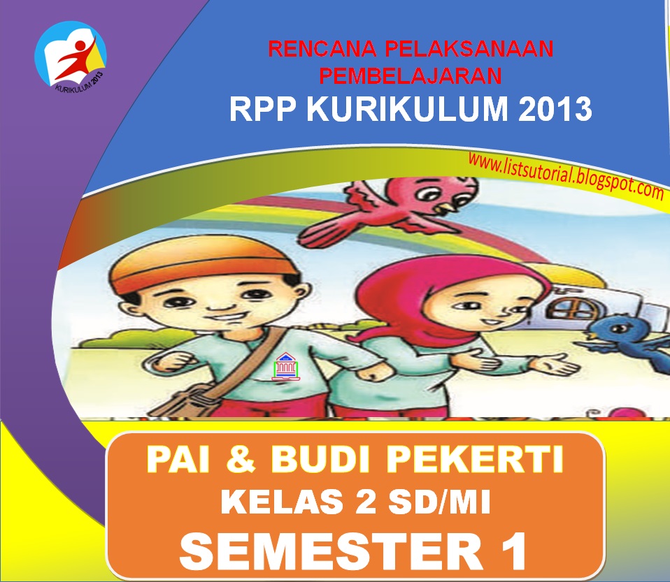 Download RPP PAI Dan BP 1 Lembar Kelas 2 SD/MI Semester 1 Kurikulum