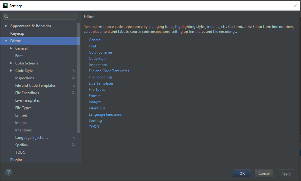 Как установить библиотеку в pycharm. Editor settings. Setedit android. Settings editor. Как настроить линию в пайчарм.