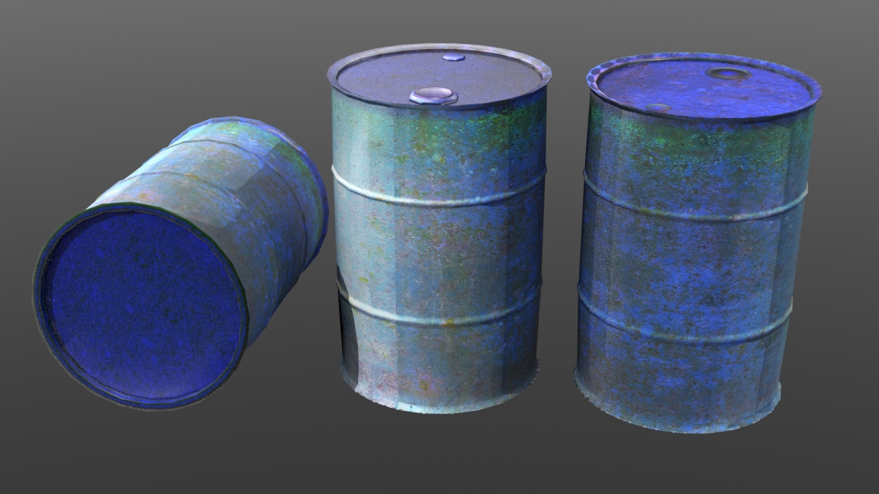 David Weinzapfel Artwork: Oil Drum Textured