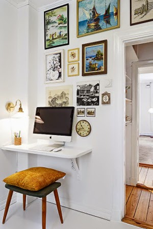 La oficina en casa - covitaca handmade blog || interior stylist
