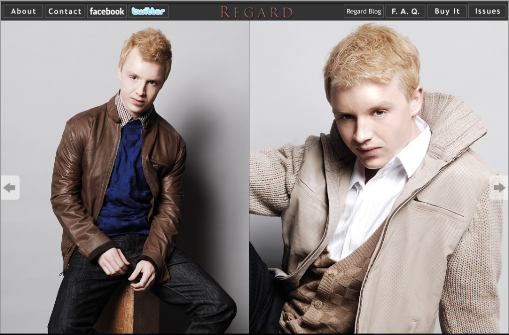 Ѽ TTL Ѽ & ••• BD •••: Noel Fisher En 'Regard Magazine'