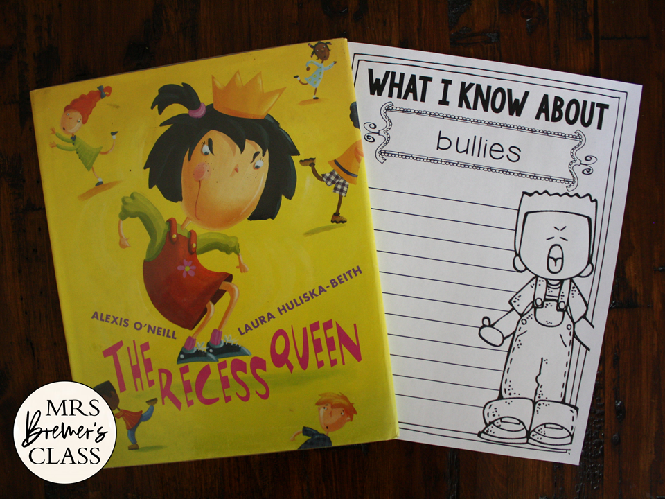 The Recess Queen | Book Activities about Bullying and Conflict