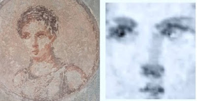 Ritratto donna antica romana rivelato dai raggi X