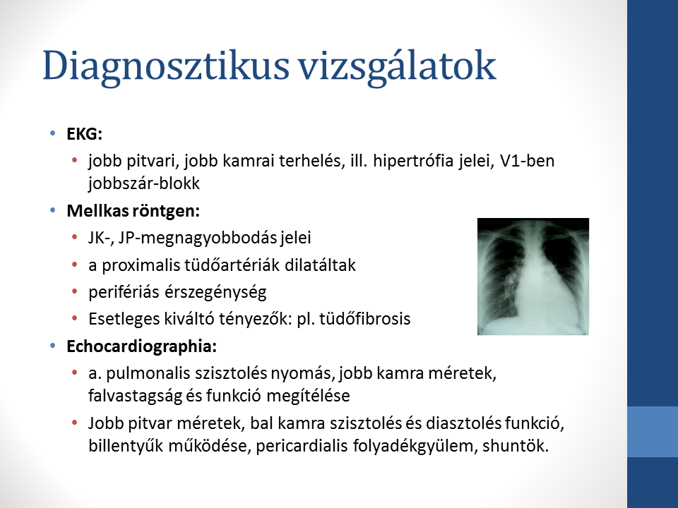 pulmonalis artériás hypertonia)