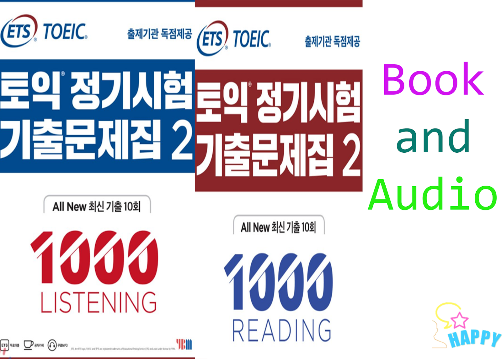 Book and Audio ETS TOEIC Regular Test 1000 Volume 2 Chia sẻ kiến thức TOEIC
