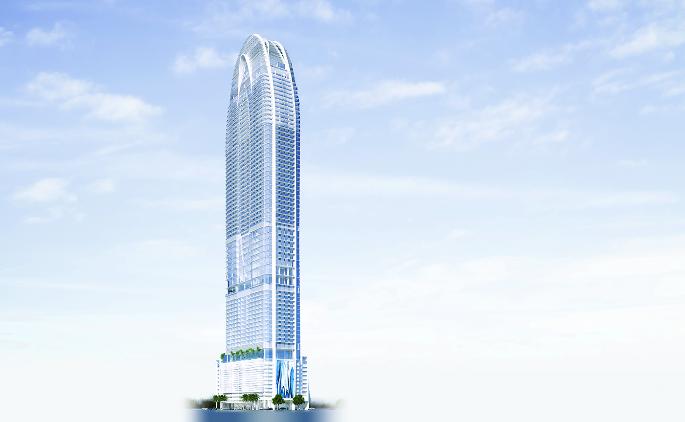 Okan Tower Downtown Miami (70 stories, 902 feet) Modern Luxury Miami