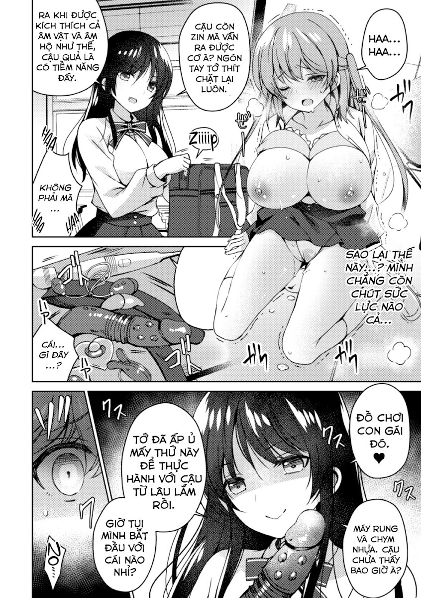 HentaiVN.net - Ảnh 10 - Tuyển tập Yuri Oneshot - Chap 151: Since I've Always Liked You, I Can Make You Crazy, Right