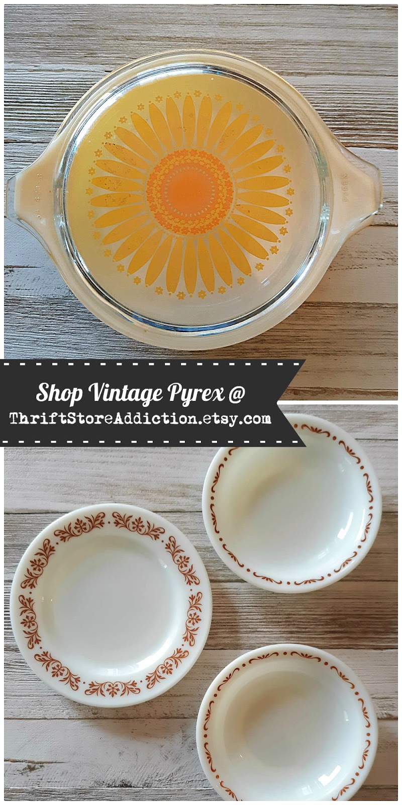 vintage pyrex 