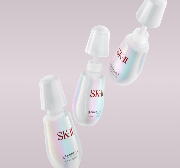 Glowing Skin, Summer Skincare, SK-II, SK-II GenOptics Aura Essence, SK-II Atmosphere Airy Light UV Cream, SK-II Facial Treatment Essence, Beauty