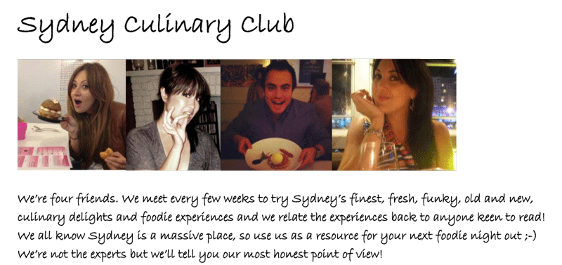 Sydney Culinary Club