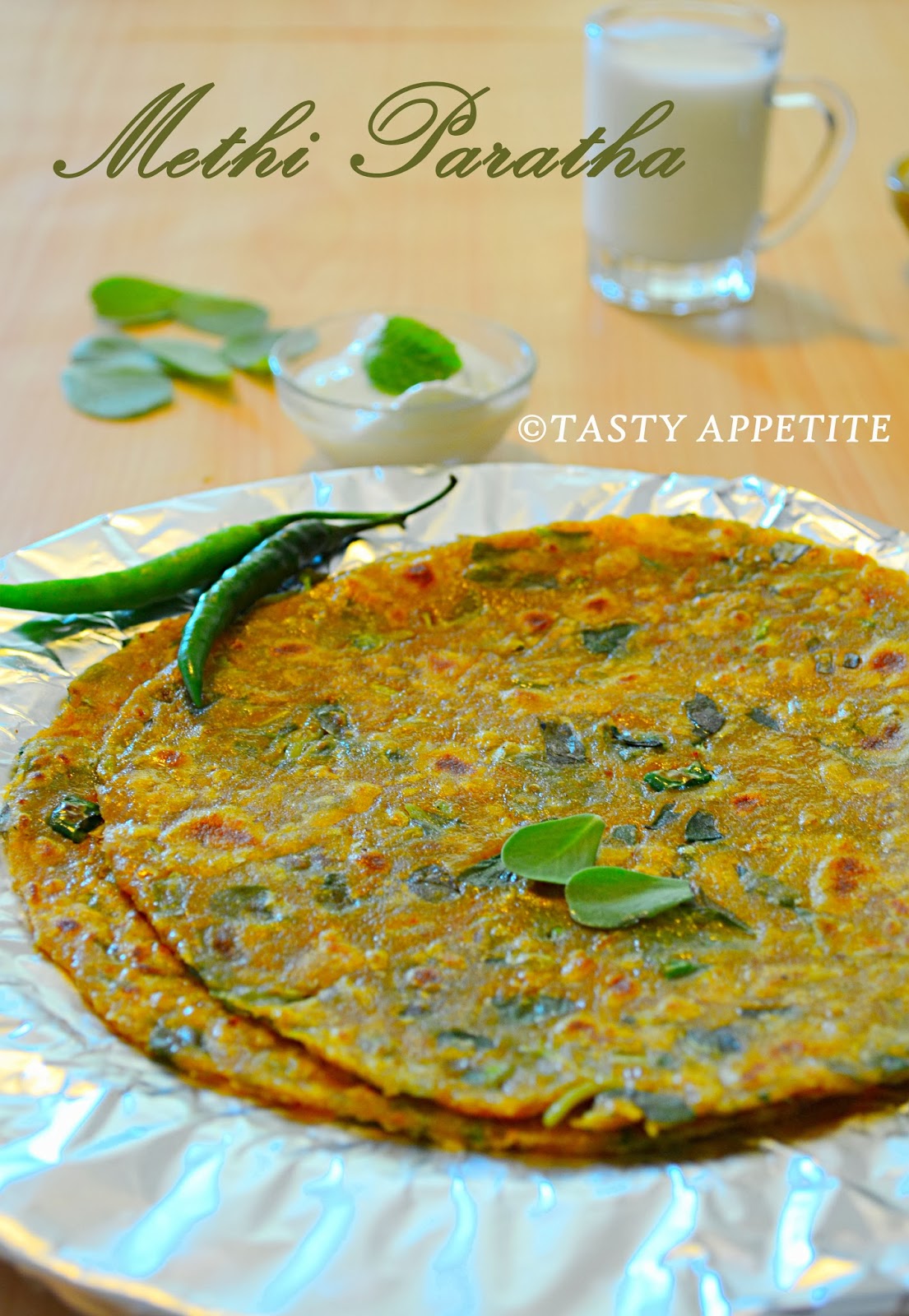 METHI PARATHA / FENUGREEK PARATHA RECIPE / STEP BY STEP
