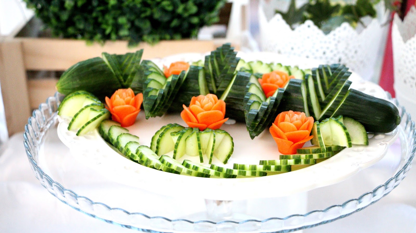 ItalyPaul Art In Fruit & Vegetable Carving Lessons Cucumber and