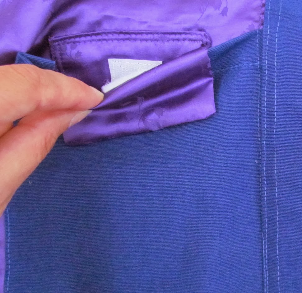 Denim Skirts and Other Stuff: Royal Blue Minoru Jacket
