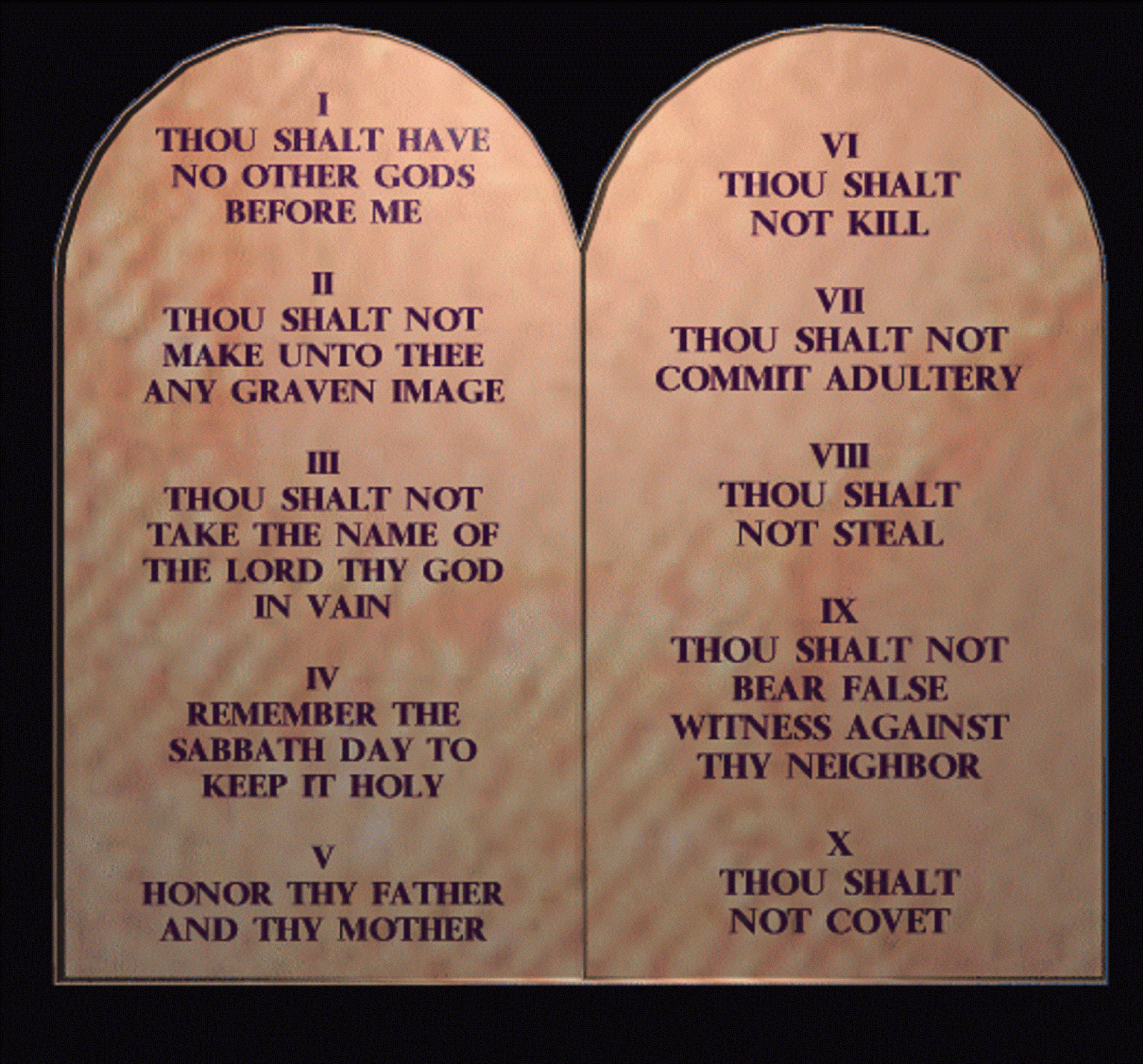 MAKES YOU WANT TO OBEY THE 10 COMMANDMENTS LIKE WE ARE SUPPOSED TO DO