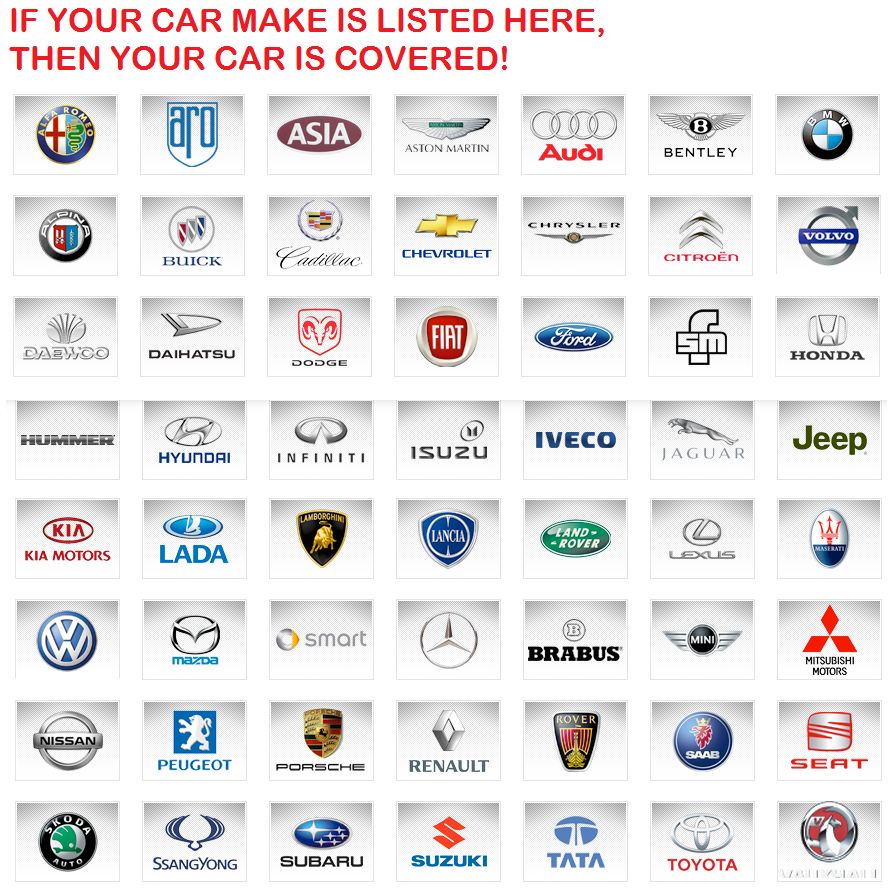 Car logos and names - martrilo