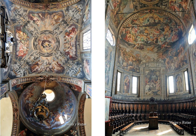 La iglesia de San Próspero, Reggio Emilia, Italia