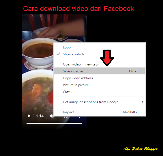 Cara nak Download Video dari Facebook