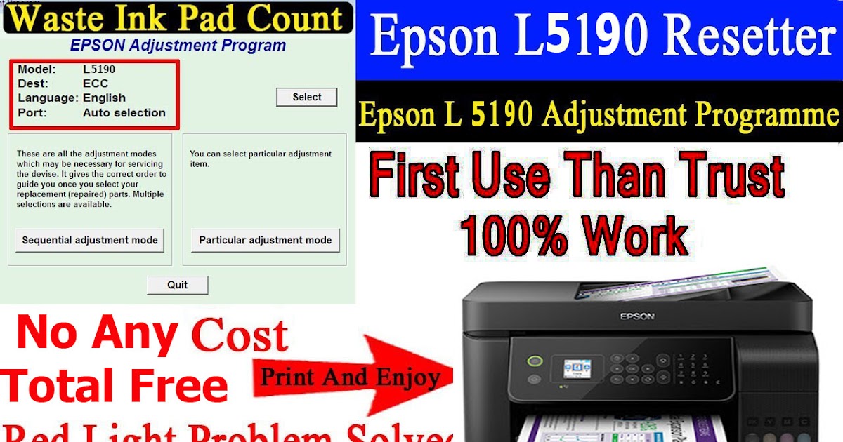 Epson Resetter Adjustment Program Epson Resetter Adjustment Program