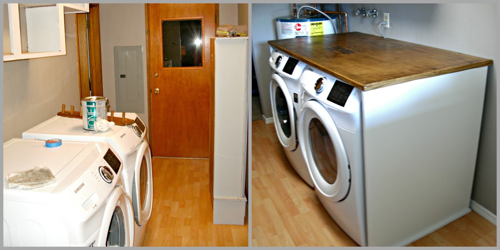 Laundry Room Redo Final Reveal Little Vintage Cottage