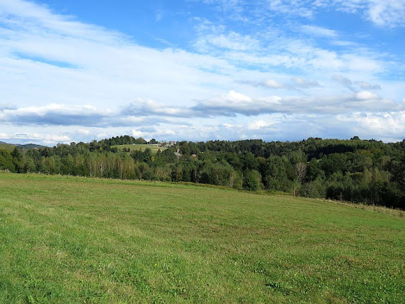 Pogórzański krajobraz krajobraz