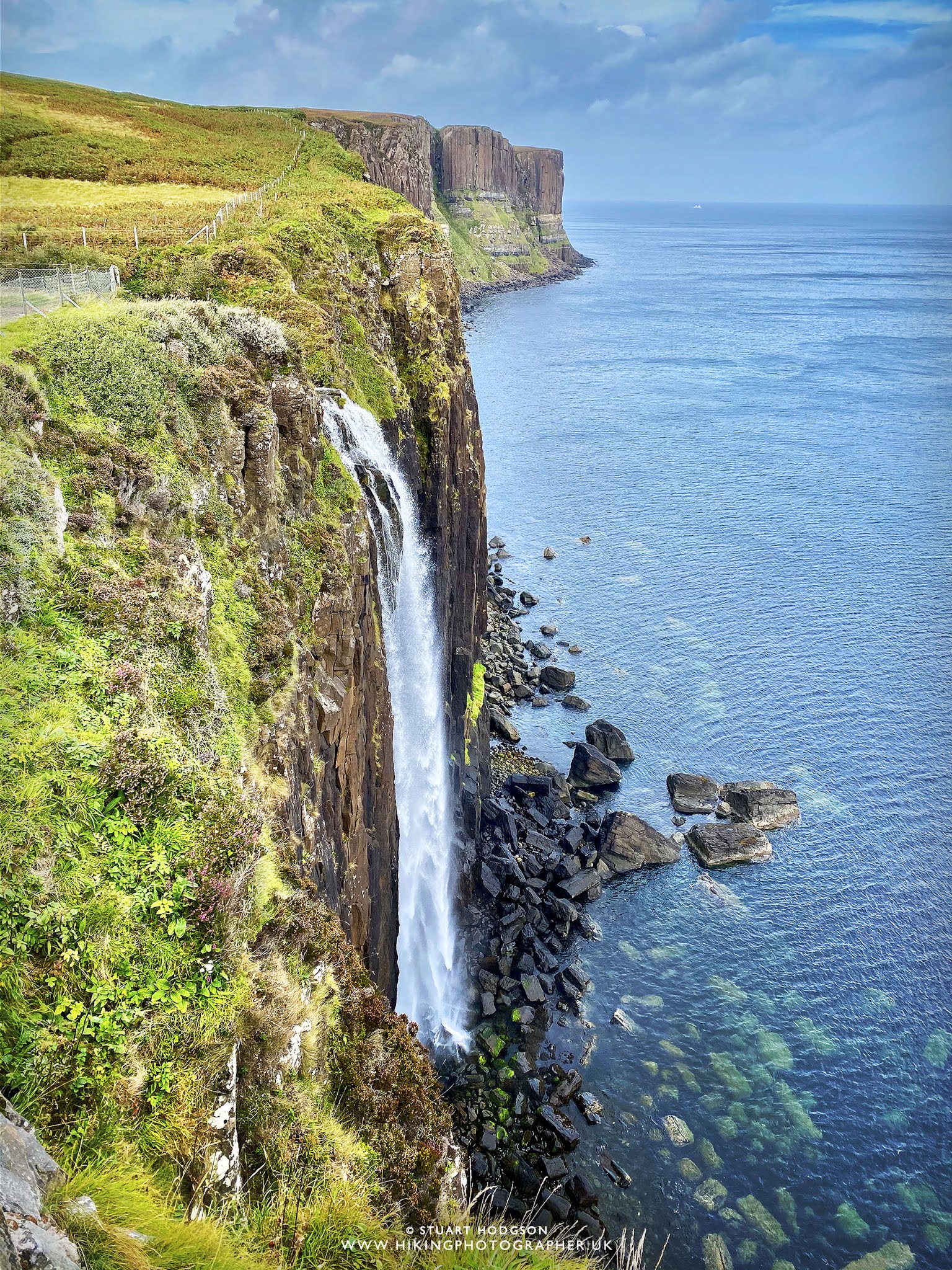 mealt falls kilt rock isle of skye must see things best views cottage portree fairy pools accommodation fairy glen skye