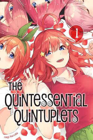 The Quintessential Quintuplets Volume 1 Cover 