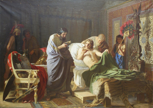 «Доверие Александра к врачу Филиппу»  Г. Семирадский