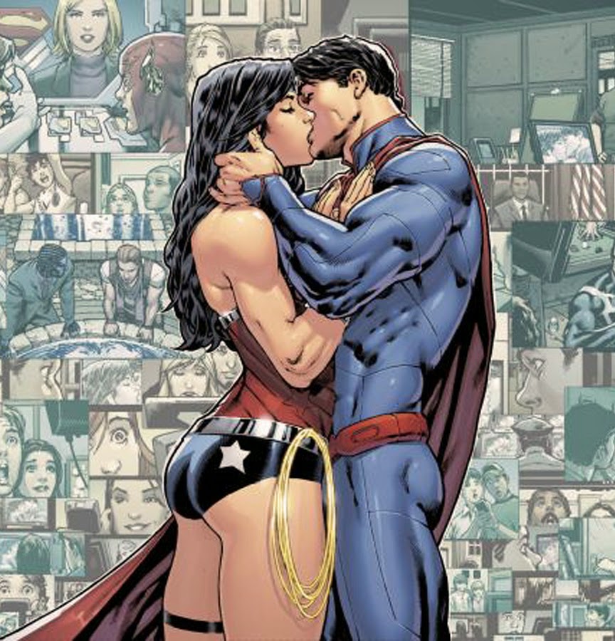 superman dating wonder woman)