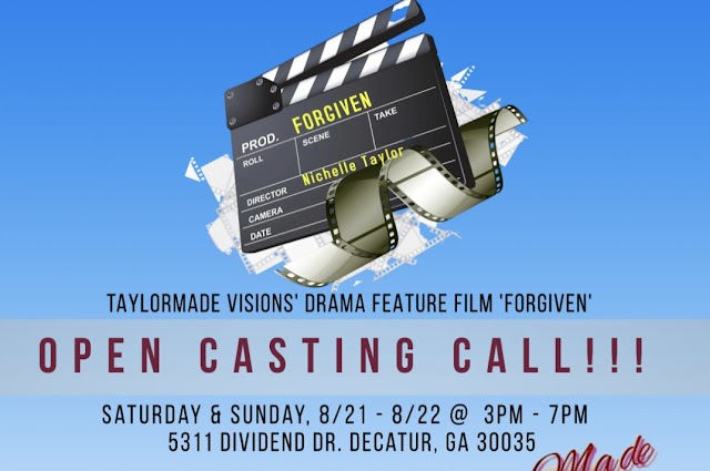 OPEN AUDITION CALL FOR FEATURE FILM 'FORGIVEN'