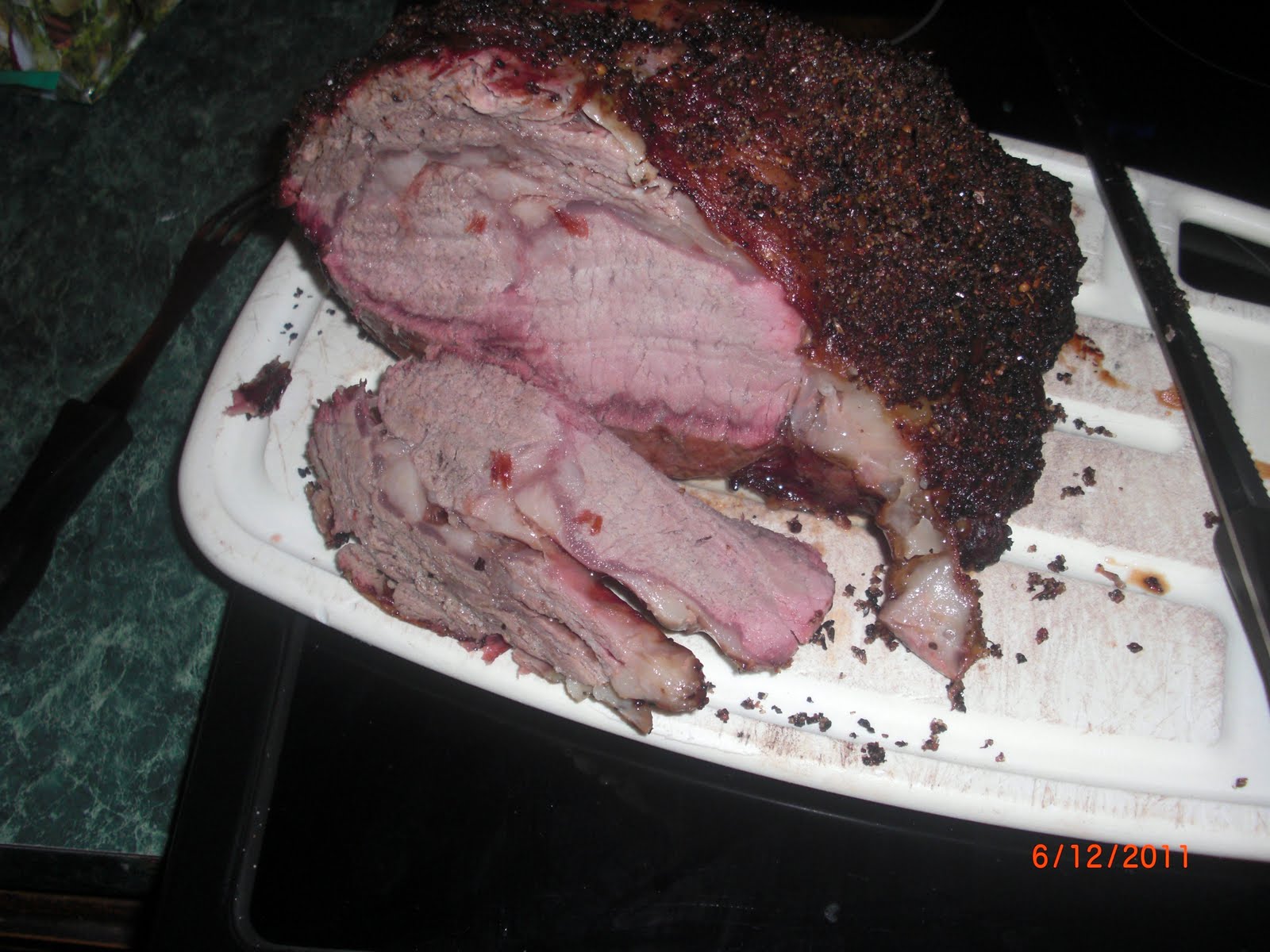 The Easy Pickens Food Blog Beef Rib Roast on the er Kettle