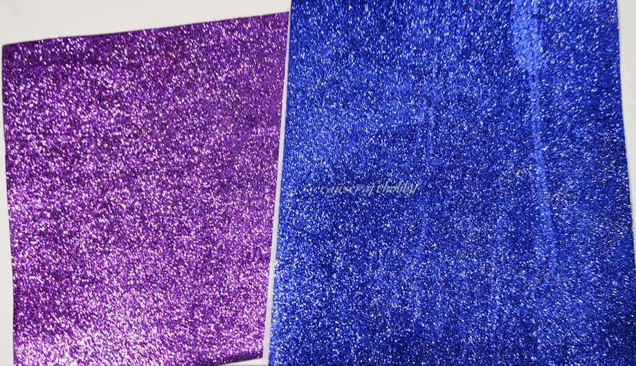 Raji's Craft Hobby DIY Glitter Paper Christmas Ornaments