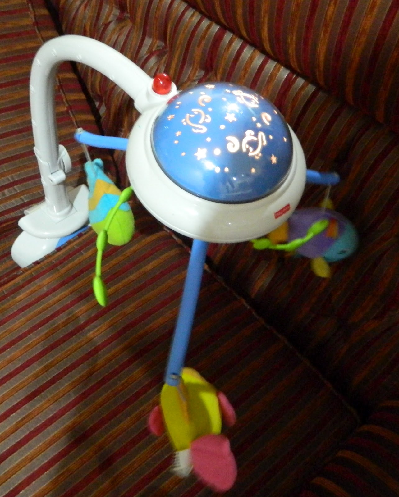 Save On Toys! FisherPrice (Ocean Wonders) Portable Musical Baby Cot