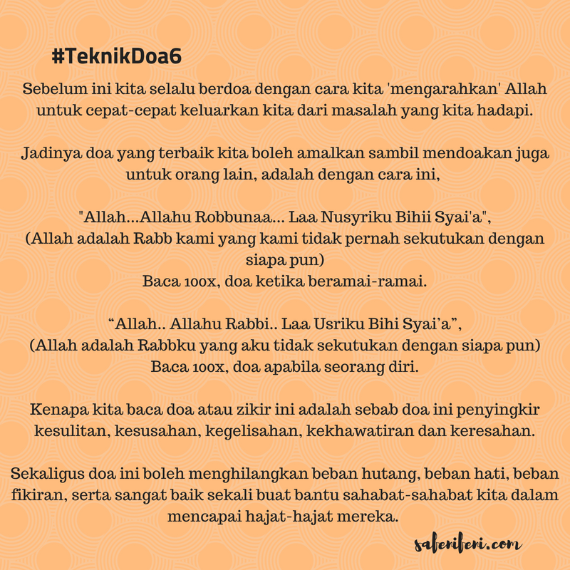 Blog Safeni Feni Amalkan 10 Teknik Powerful Words Ni Di Dalam Doa Anda Untuk Rasakan Sendiri Perubahan Yang Sangat Dasyat