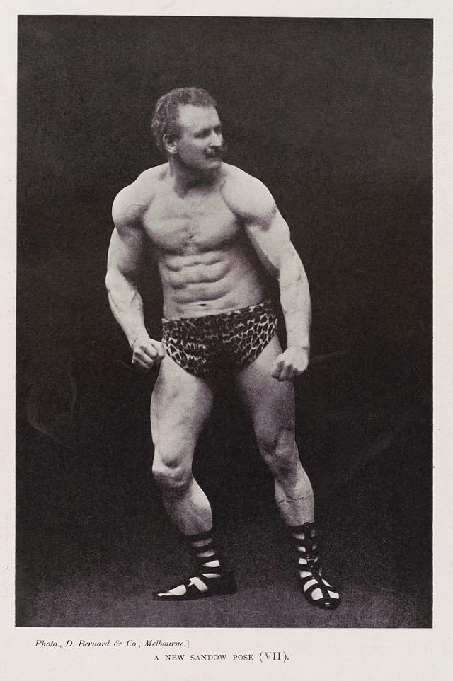 25 Hilarious Photographs of OldTimey Strongmen Vintage Everyday