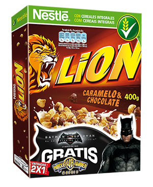 Cereales Lion Parque Warner