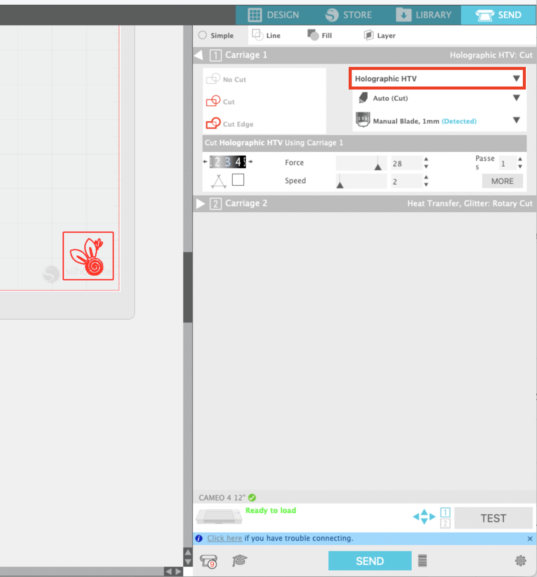 Silhouette cameo 4 cut settings how to find the best settings for any